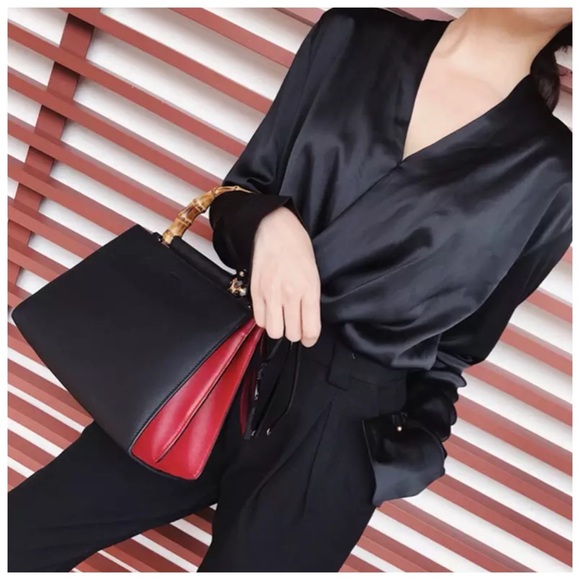 Silky Draping Top - Picture 3 of 8